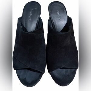 VINCE Heath suede mule - 7.5